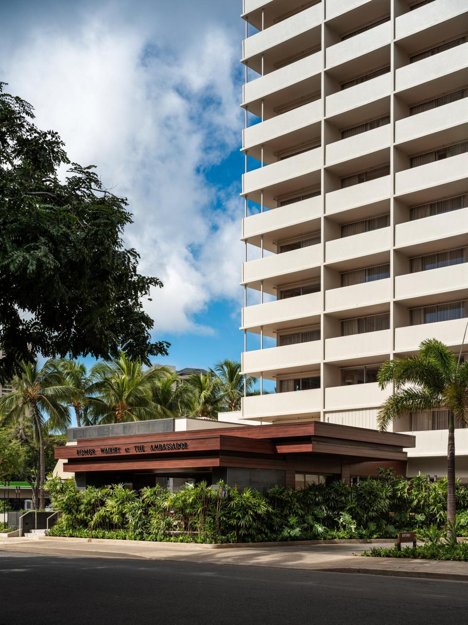 Romer Waikiki At The Ambassador Honolulu Eksteriør billede